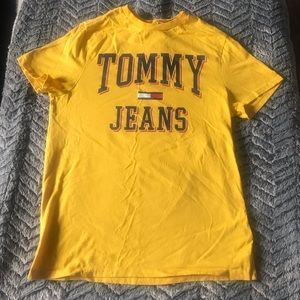 Yellow Tommy Hilfiger shirt